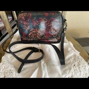 Patricia Nash black crossbody purse